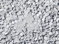 Juweela 24261 - 0 - 6-Eck Pflastersteine Hexagonal, hell (2000 Stück)